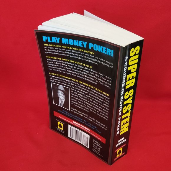 Super System A Course in Power Poker Doyle Brunson Softcover - Picture 7 of 13